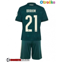 Otroške Nogometnih dresov Real Madrid Brahim Diaz #21 Gostujoči 2026-27 Kratki rokavi (+ hlače)
